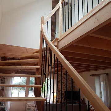 Réalisation d'un escalier sur mesure