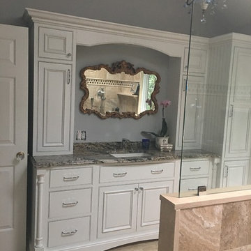 Walk in Shower Master Bathroom Remodel