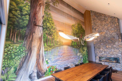 Dining Room Nature Wall Mural