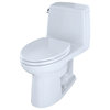 Toto Eco UltraMax 1-Piece Elongated 1.28 GPF ADA Compliant Toilet, Bone