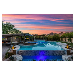 Arizona Lifestyle Resort Style Pool - Modern - Pool - Phoenix - by ...