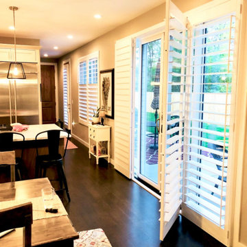 "Patio Door" Plantation Shutter applications