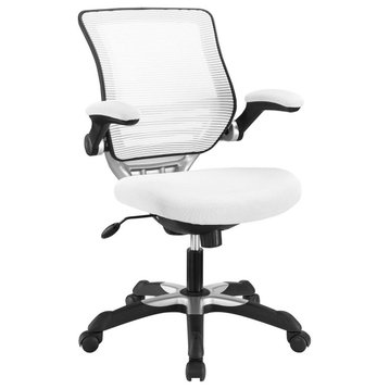 Edge Mesh Office Chair, White