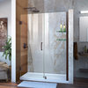 DreamLine Unidoor 48-49"W Hinged Shower Door with Shelves in Oil Rubbed Bronze