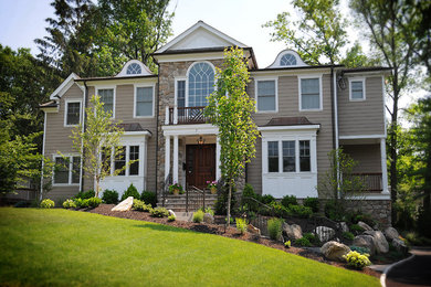 Inspiration for an exterior home remodel in New York
