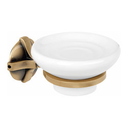 Secret Bath. Wall soap dish. Old brass. Toledo Collection - Soap Dishes & Holders