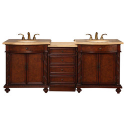 Transitional Bathroom Vanities And Sink Consoles by Silkroad Exclusive