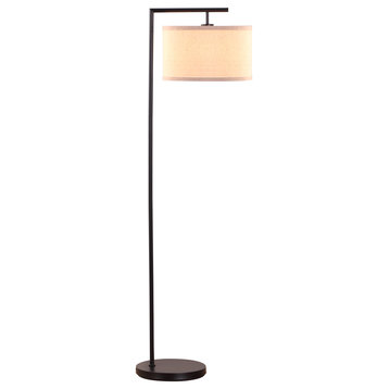 Brightech Montage Modern - Floor Lamp for Living Room Lighting, Black