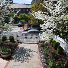 white fence