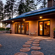 Outside