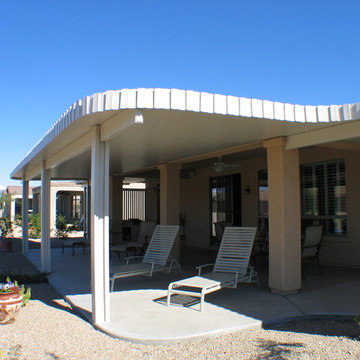 Peoria Curved Backyard Patio Cover