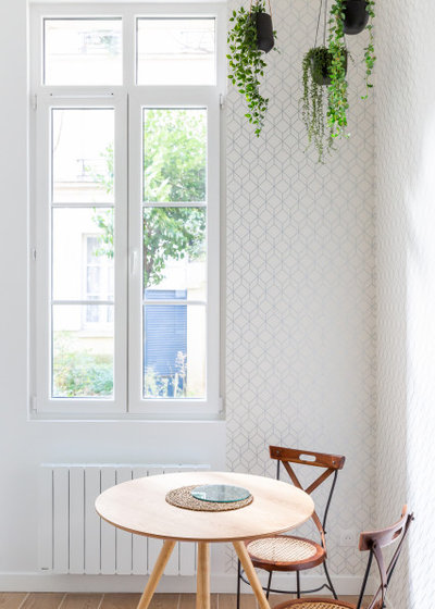 Scandinavian Dining Room by NEVA Architecture Intérieure - Interior Design