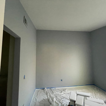 Condo Facelift, paint, smooth ceiling, can lights