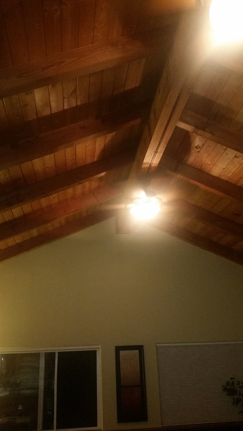 Paint Wood Ceiling? Then What...?