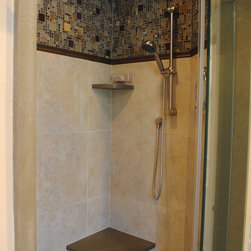 Warm Neutral Master Bath - Showerheads And Body Sprays