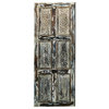 Consigned Rustic Barn Doors, Distressed White, carved sliding doors 80x32