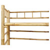 Bamboo Multi-Purpose Freestanding Foldable 4-tier Bookcase Shelf
