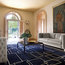 Buttoned Velvet Finished Sofa, 2-Seat Maxi