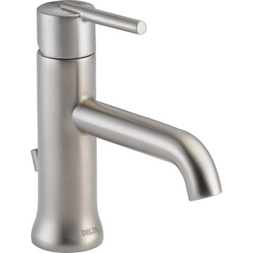 Delta Trinsic Single Handle Bathroom Faucet, Stainless, 559LF-SSMPU
