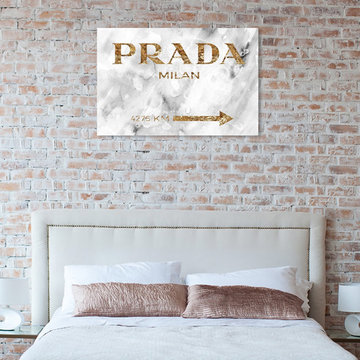 Oliver Gal 'Milan Gold' Canvas Art