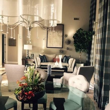 Transitional Living Room