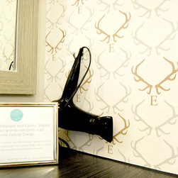 Bespoke On Brand Wallpaper for Essendon Country Club, Hertfordshire - Wallpaper