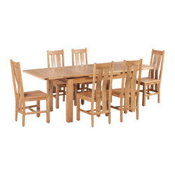 Rancho Wood Seat Solid Oak Chair - Products