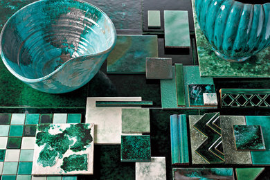 Fine Italian Tile - Franco Pecchioli, Verde Palette