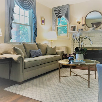 Periwinkle Blue - Traditional Living Room