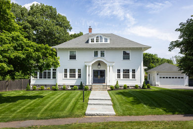 Elegant exterior home photo in Boston