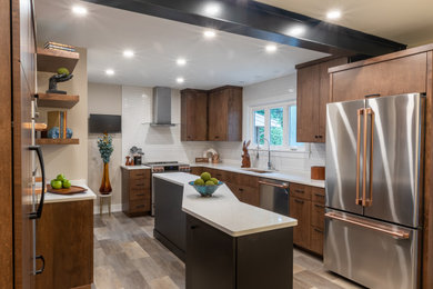 Kitchen - 1960s kitchen idea in Other
