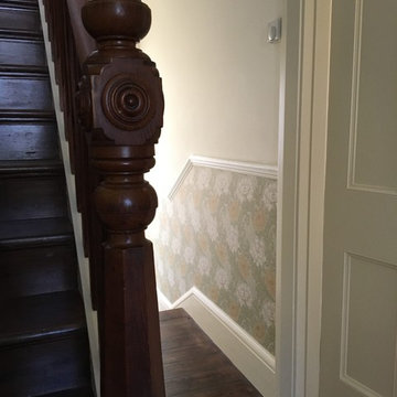 Victorian hallway renovation