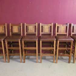 Barn Wood Bars Stools - Products