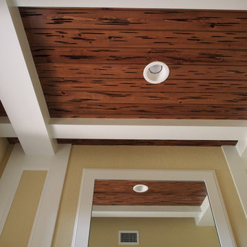 Tongue and Groove Cypress Ceiling Detail