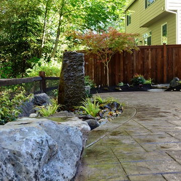 Bothell Backyard Firepit