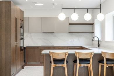 Design ideas for a kitchen in Surrey.