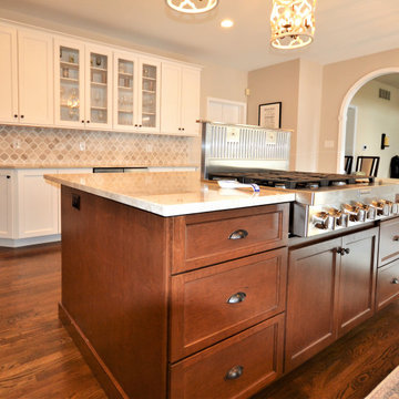 Chester Springs Kitchen Remodel with Refinished Flooring