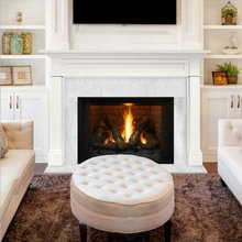 Fireplace and mantel