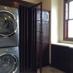 DryAway: 6 Frames (Espresso) - Custom Cabinet - Clothes Racks