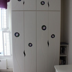 Wardrobe with stained glass - Armoires And Wardrobes
