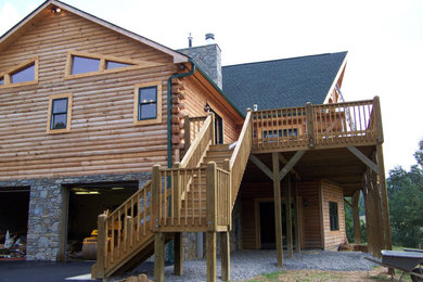 SCC Renovations Log home right-side FINISHED