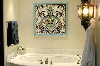 Bathroom - traditional bathroom idea in Santa Barbara