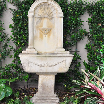 Rustic Water Fountain Before
