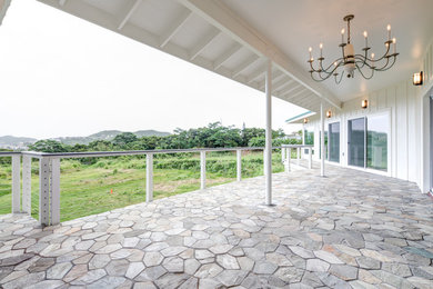 Inspiration for a contemporary home design remodel in Hawaii