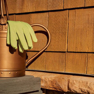 Cedar Shakes Close-Up