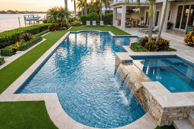 Inspiration for a pool remodel in Tampa