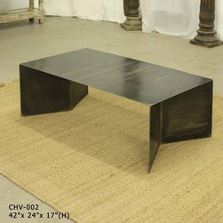 new modern rustic industrial - Coffee Tables