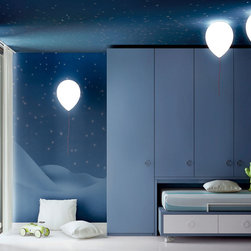 Titan White Balloon Light - Voylite - Pendant Lighting