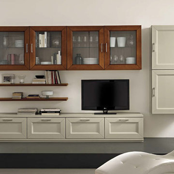 Contemporary Italian Wall Unit Paris 608 by Artigian Mobili - $4,925.00