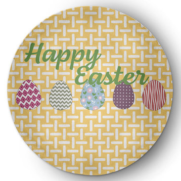 Happy Easter Novelty Chenille Area Rug